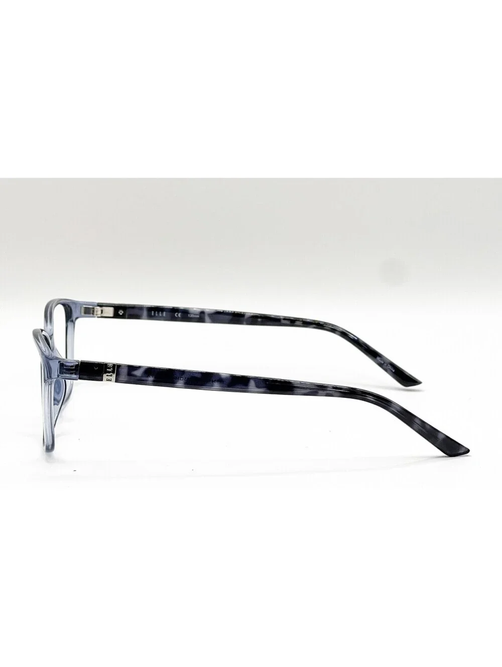 Elle EL13410 GR Gray Square Authentic Eyeglass Frames 53-16-135
